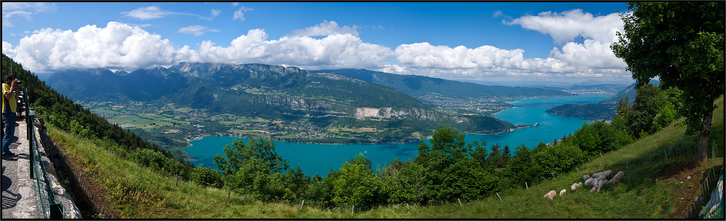 Lac d'Annecy, Haute Savoie, France
