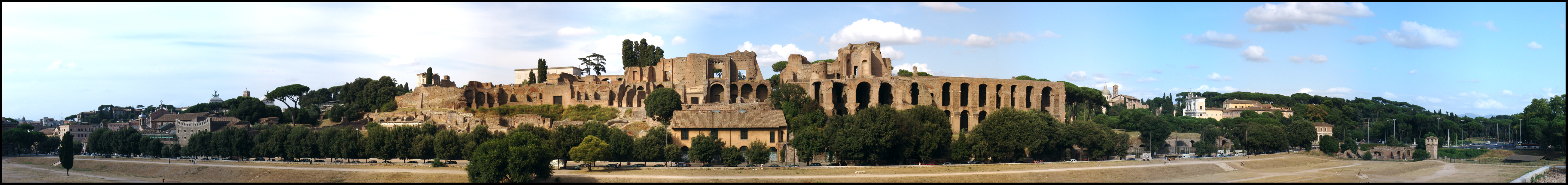 Le Palatino, Rome, Italie, Ao�t 2006