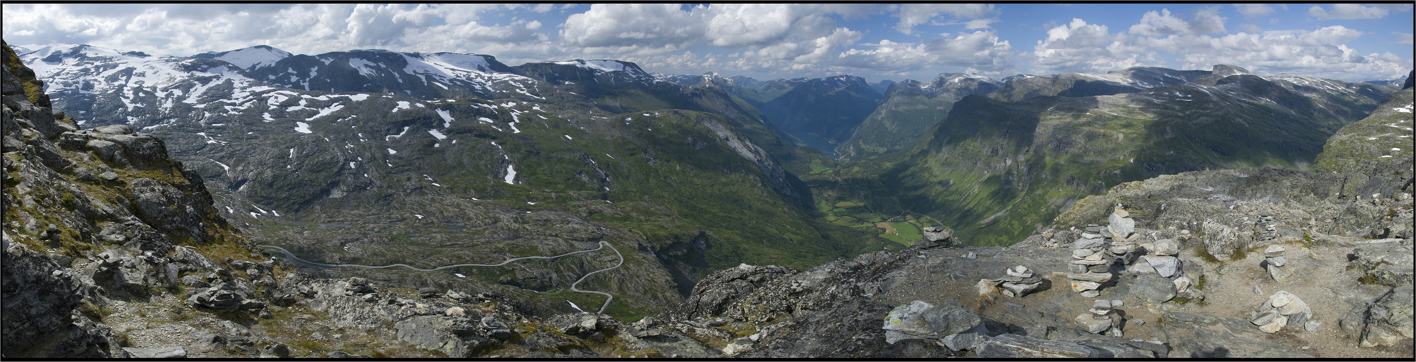 Mont Dalsnibba, Geirangerfjord, Norvège, Ao&ucirc;t 2007