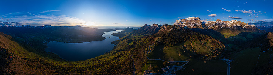Lac d'Annecy, la Tournette, Haute-Savoie, 2024