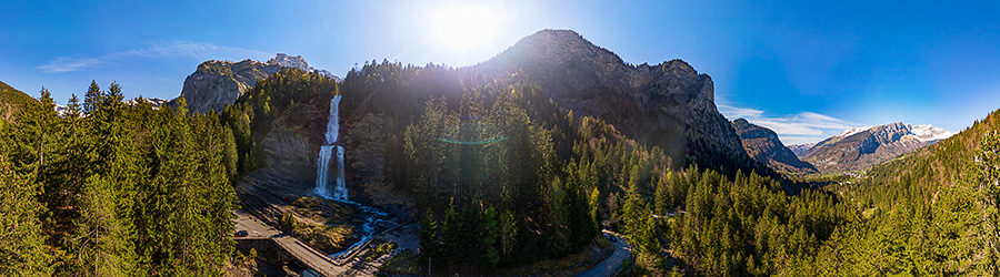 Cascade du Rouget, Haute-Savoie, 2024