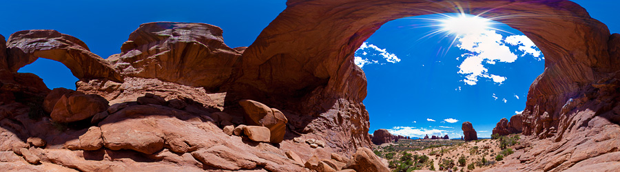 Double Arch, Arches NP, UT, USA, 2010