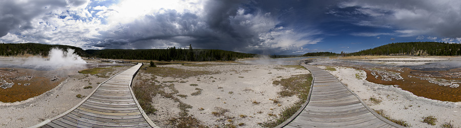 Hot Lake, Yellowstone, WY, USA, 2010