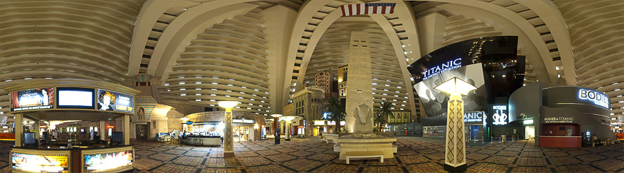intérieur Luxor hotel