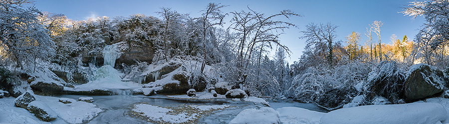 Cascade de Vulvoz, Jura, 2017